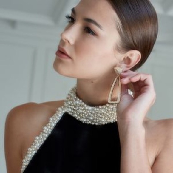 House of Harlow 1960 Mesa Door Knocker Earrings - Picture 5 of 8